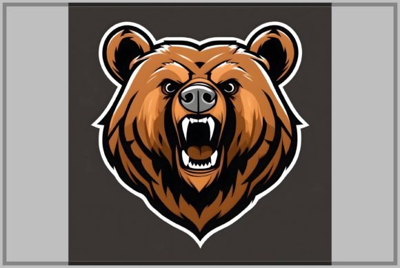Download Bear Mascot Logo - Premium Resources