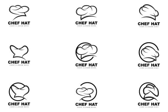 Download Chef Hat Logo, Restaurant Chef Vector - Chef vector Collection